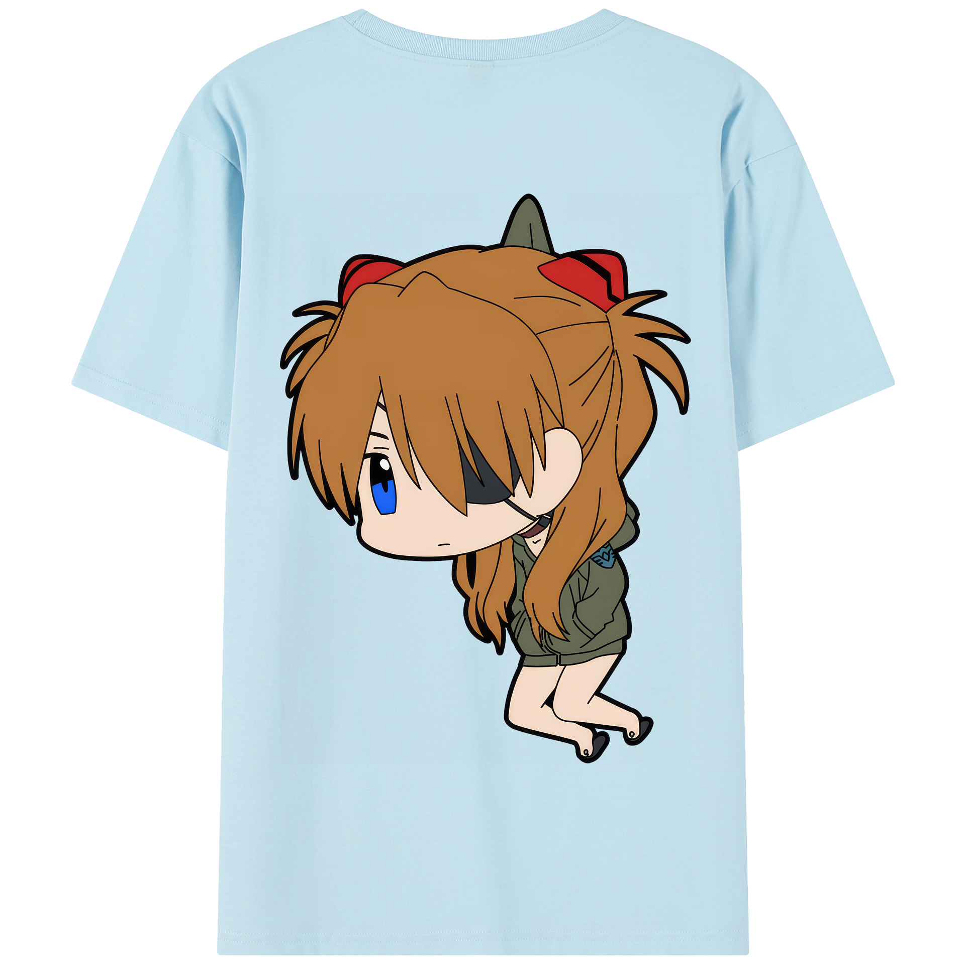 （画像用） EVA 新世紀エヴァンゲリオン 綿100％半袖Tシャツ（背面プリント）